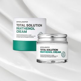 DIFFER & DEEPER Total Solution Panthenol Cream 70g Soothing Relief for Sensitive Skin Barrier Strengthening Moisturizer _ Made in Korea